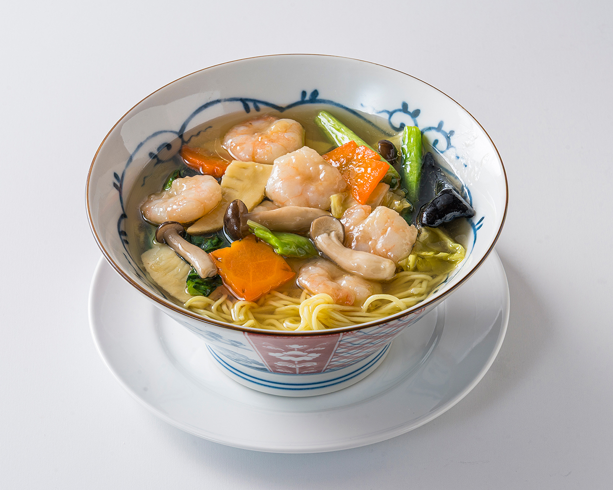海老あんかけスープそば